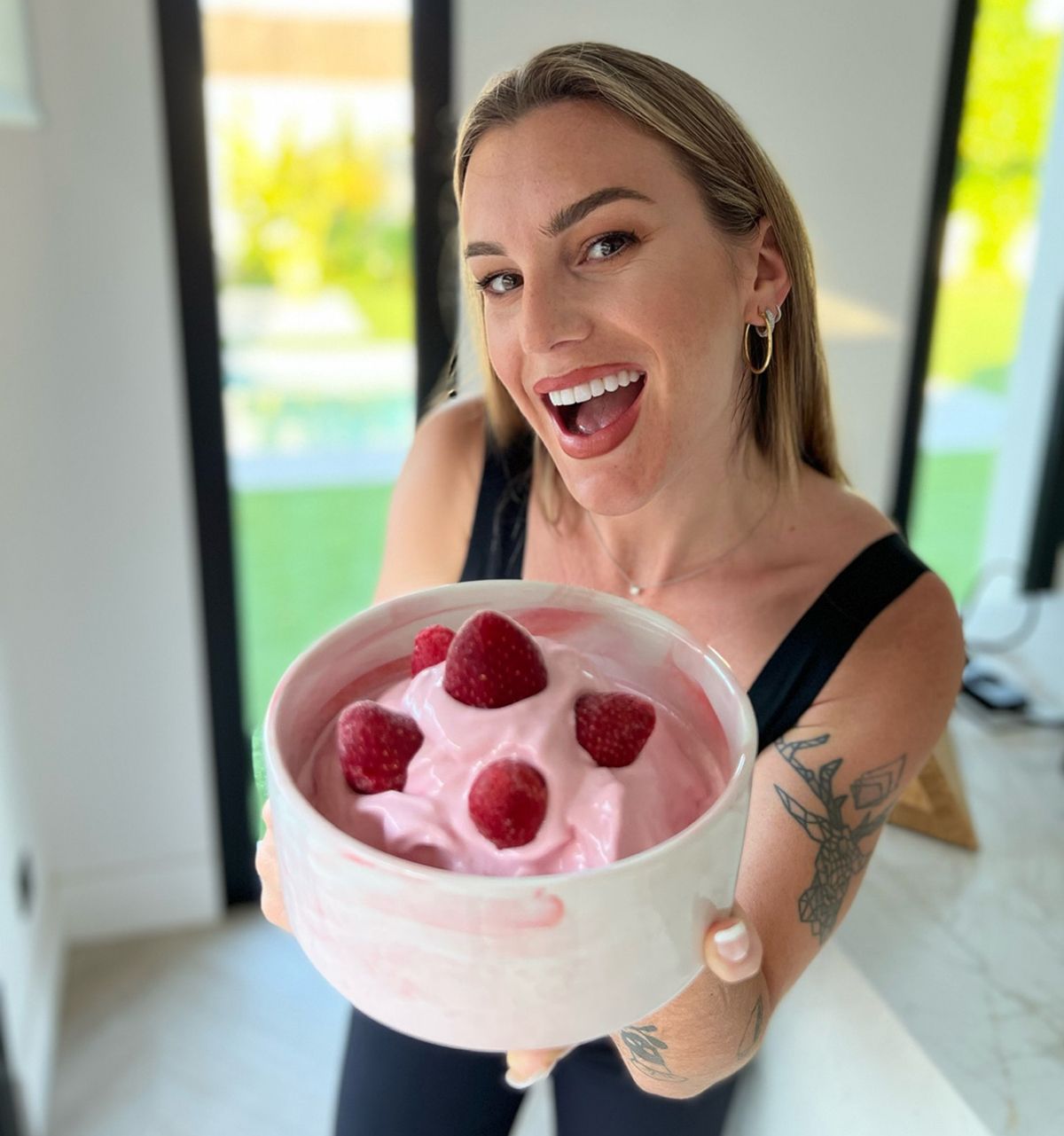 Receta Fit de verano: Helado de Fresa