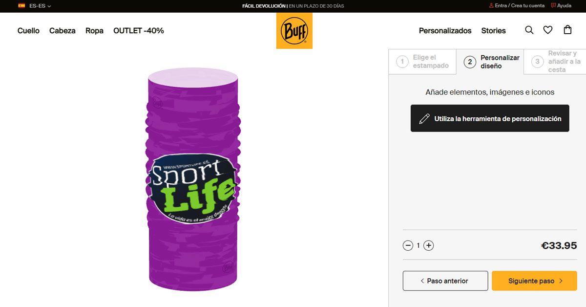 BUFF exclusivo sportlife