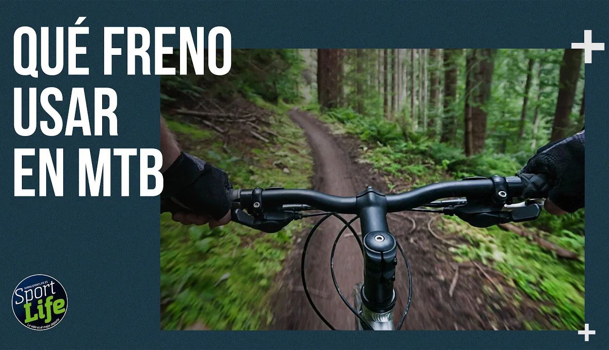 Qué freno uso en la mountain bike