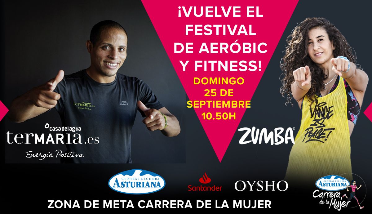 Festival de Aeróbic y Fitness de la Carrera de la Mujer de A Coruña