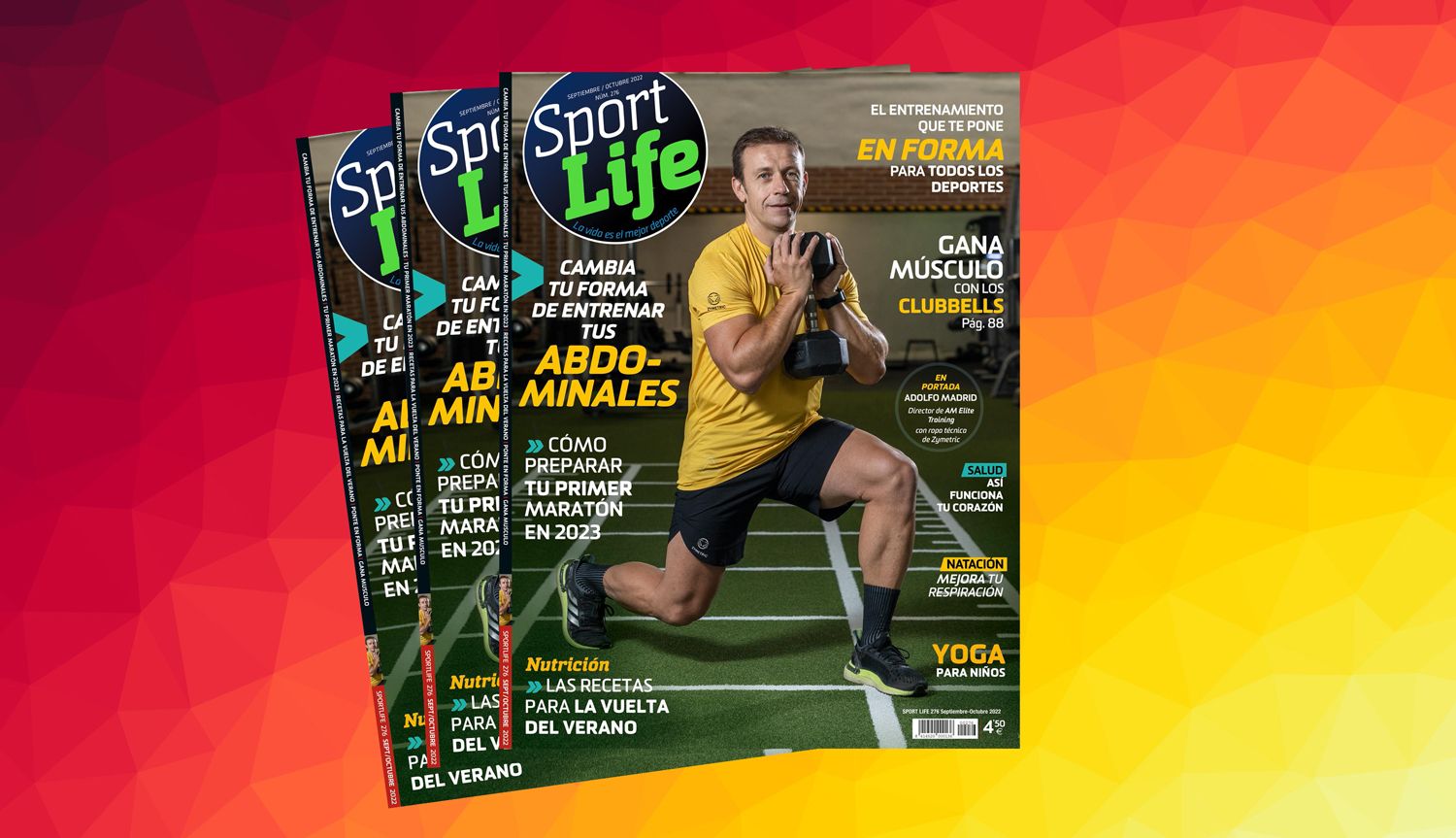 Sport Life 276 septiembre - octubre 2022 con el entrenador Adolfo Madrid en portada