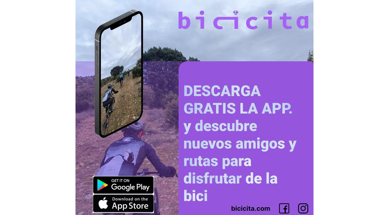 Bicicita, app para rutas en bici