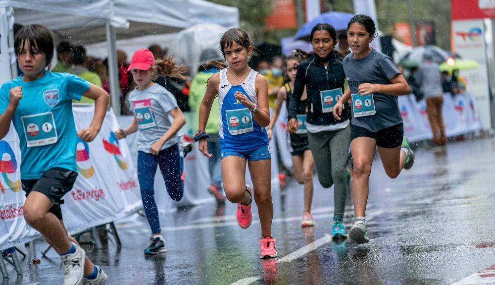 Lluvioso Puerto Paseo Las carreras infantiles de Madrid que cuestan 1 € 100% so...