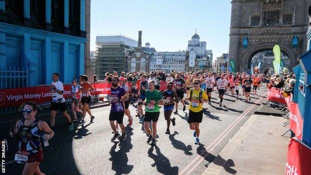 Imagen del Maratón de Londres