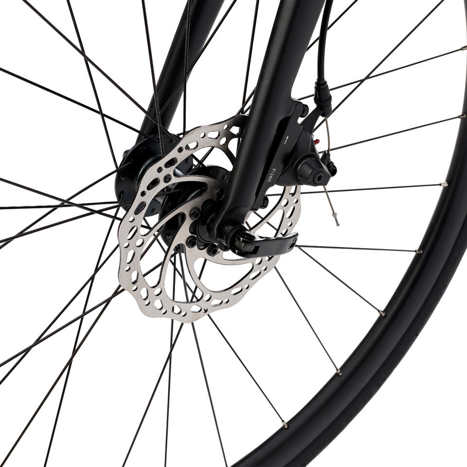 bicicleta carreteracicloturismo triban rc500 negro soraprowheel (2)