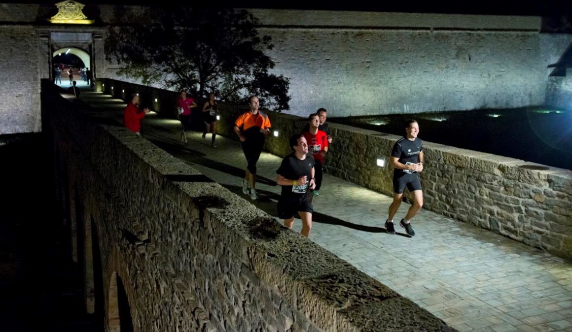 La carrera de las Murallas de Pamplona