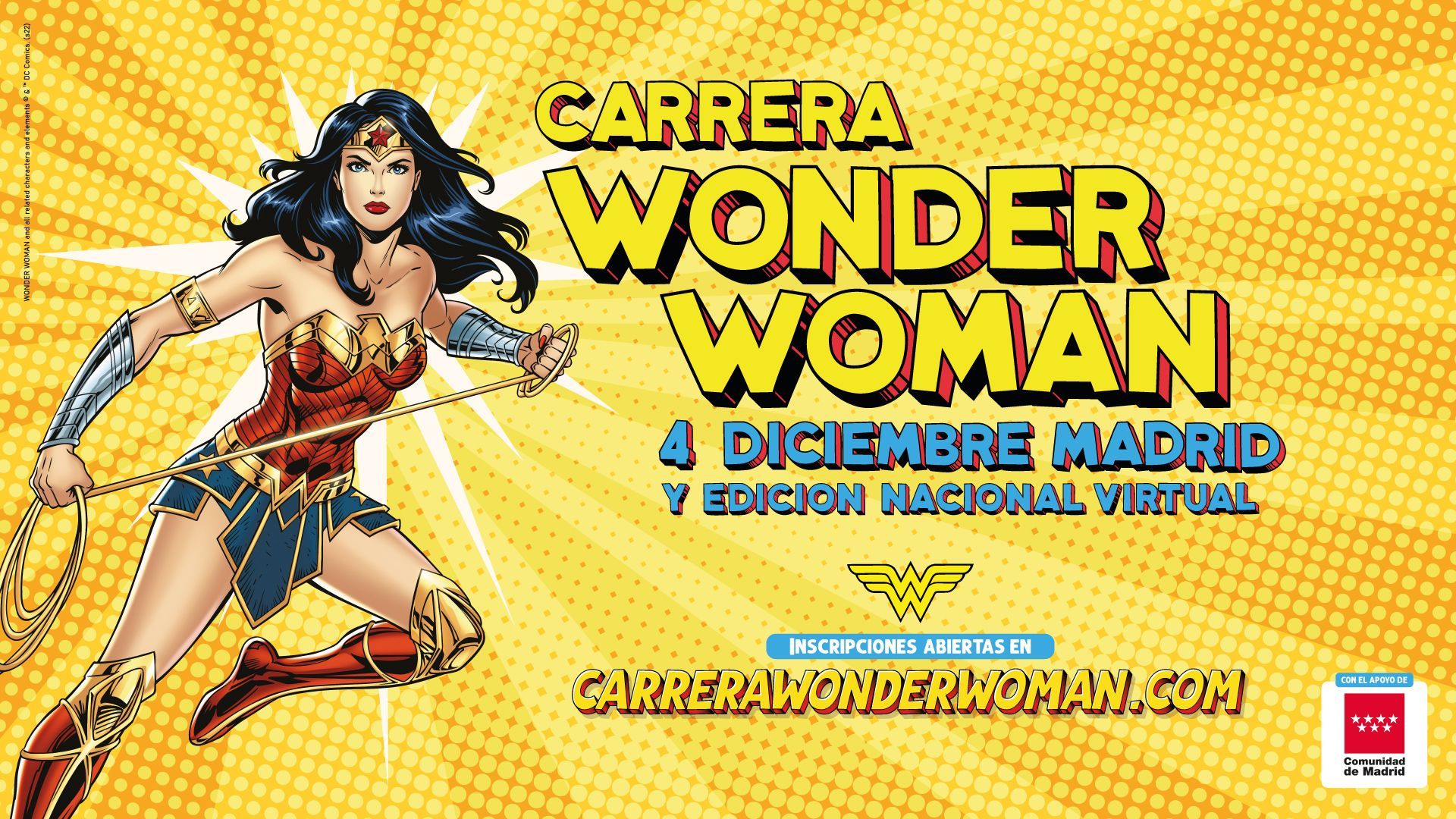 Llega a España la Carrera Wonder Woman