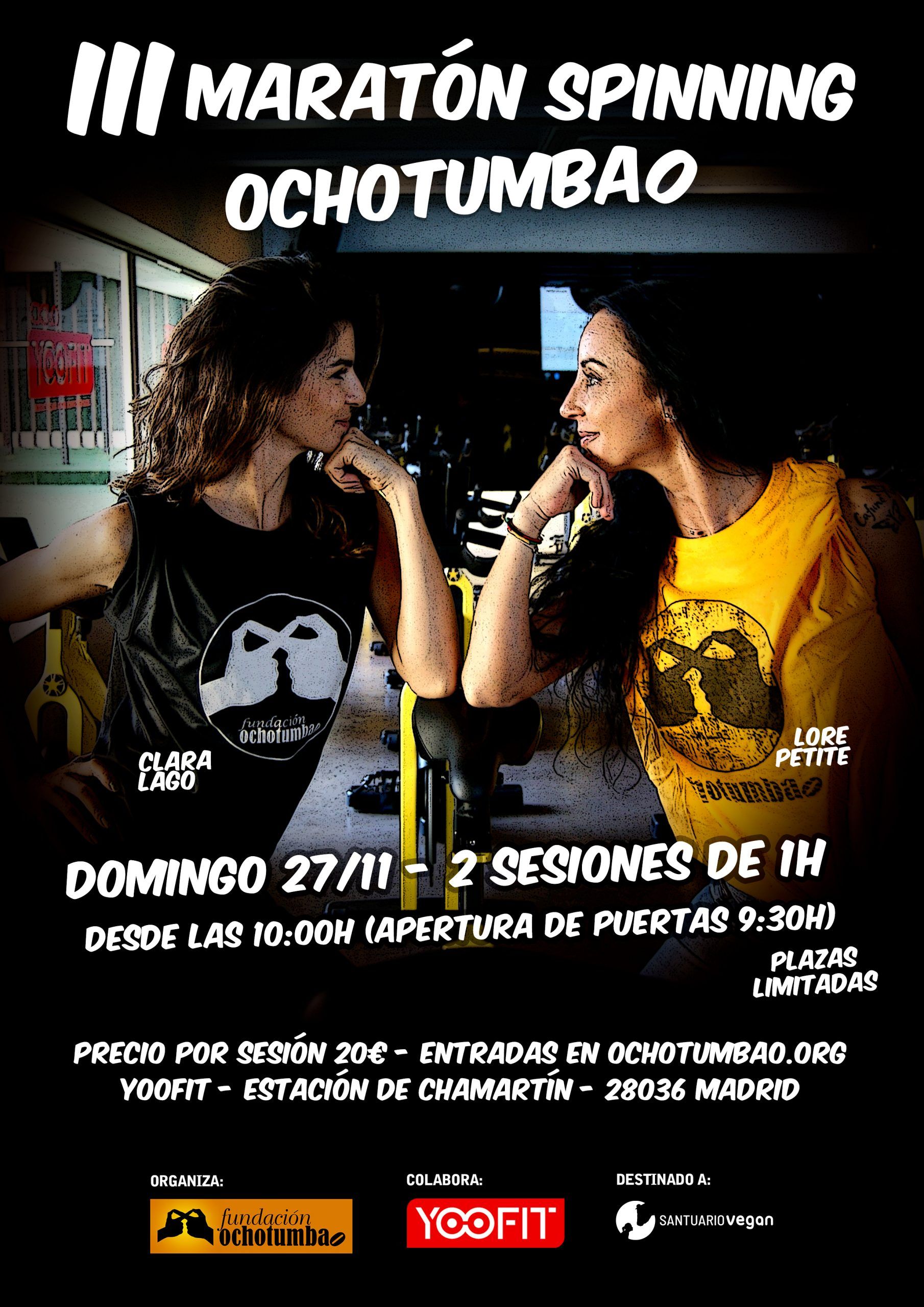 CARTEL III MARATON SPINNING OCHOTUMBAO scaled