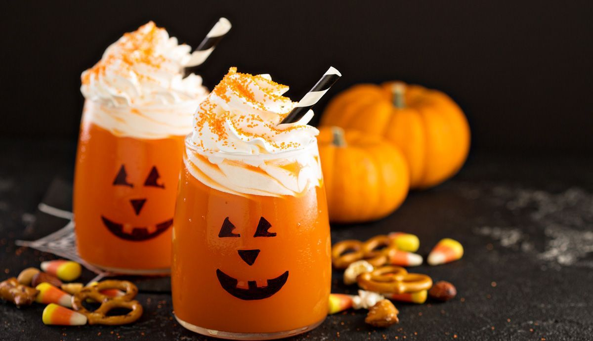 Postre de Crema de Calabaza para Halloween saludable Postre de Crema de Calabaza para Halloween saludable