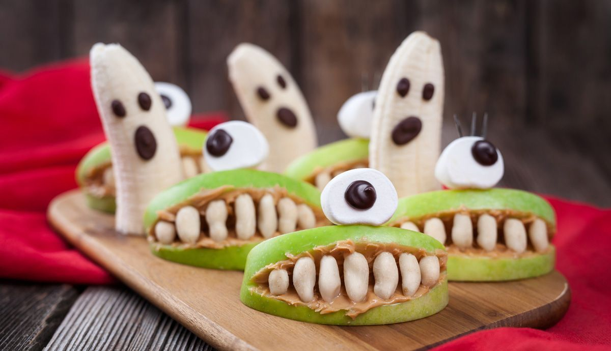 Receta de Boca de monstruos para Halloween Receta de Boca de monstruos para Halloween