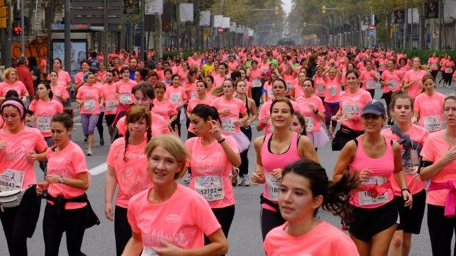 Todo listo para la Carrera de la Mujer de Barcelona 2022 