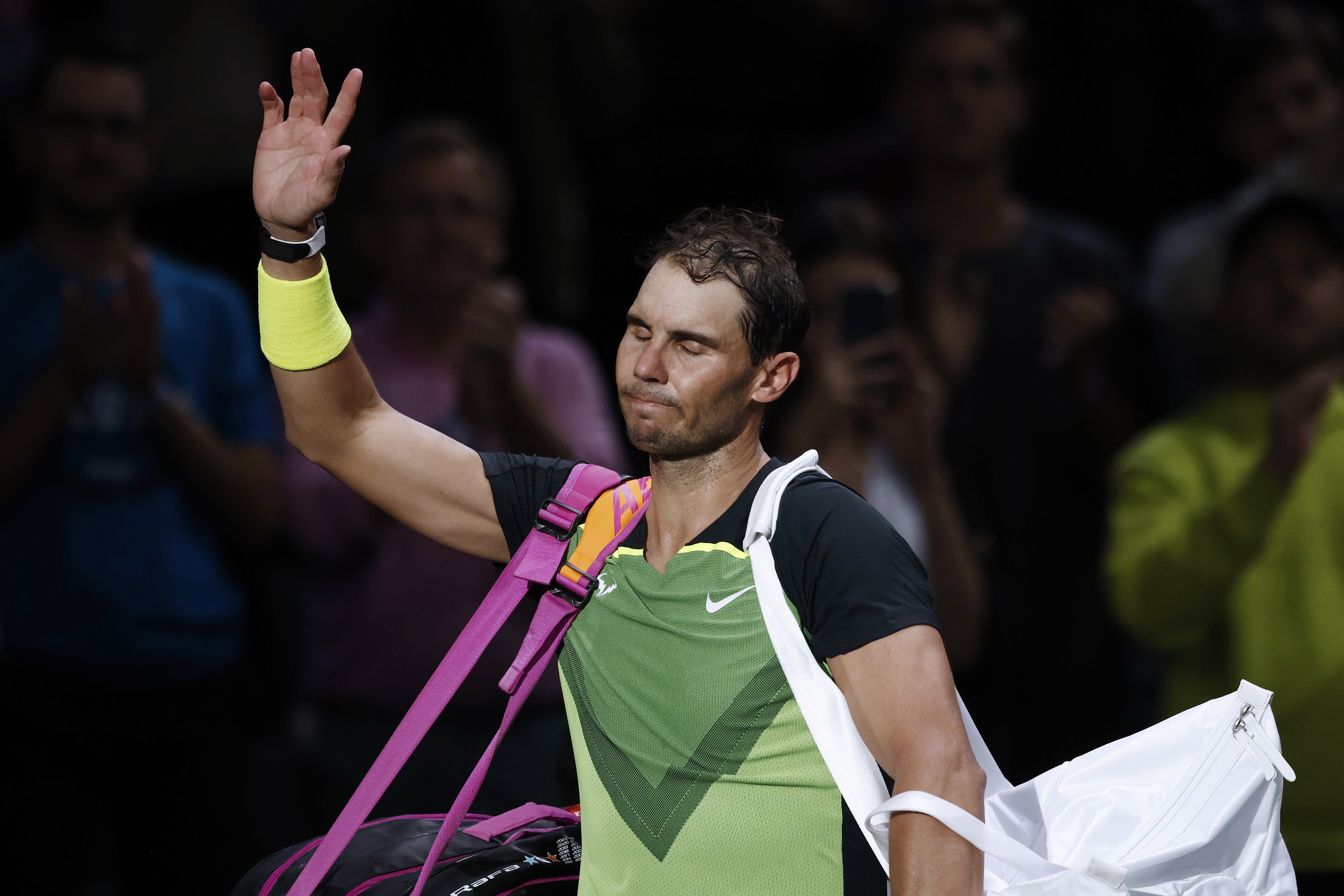 Nadal eliminado en primera ronda en el Masters de Paris