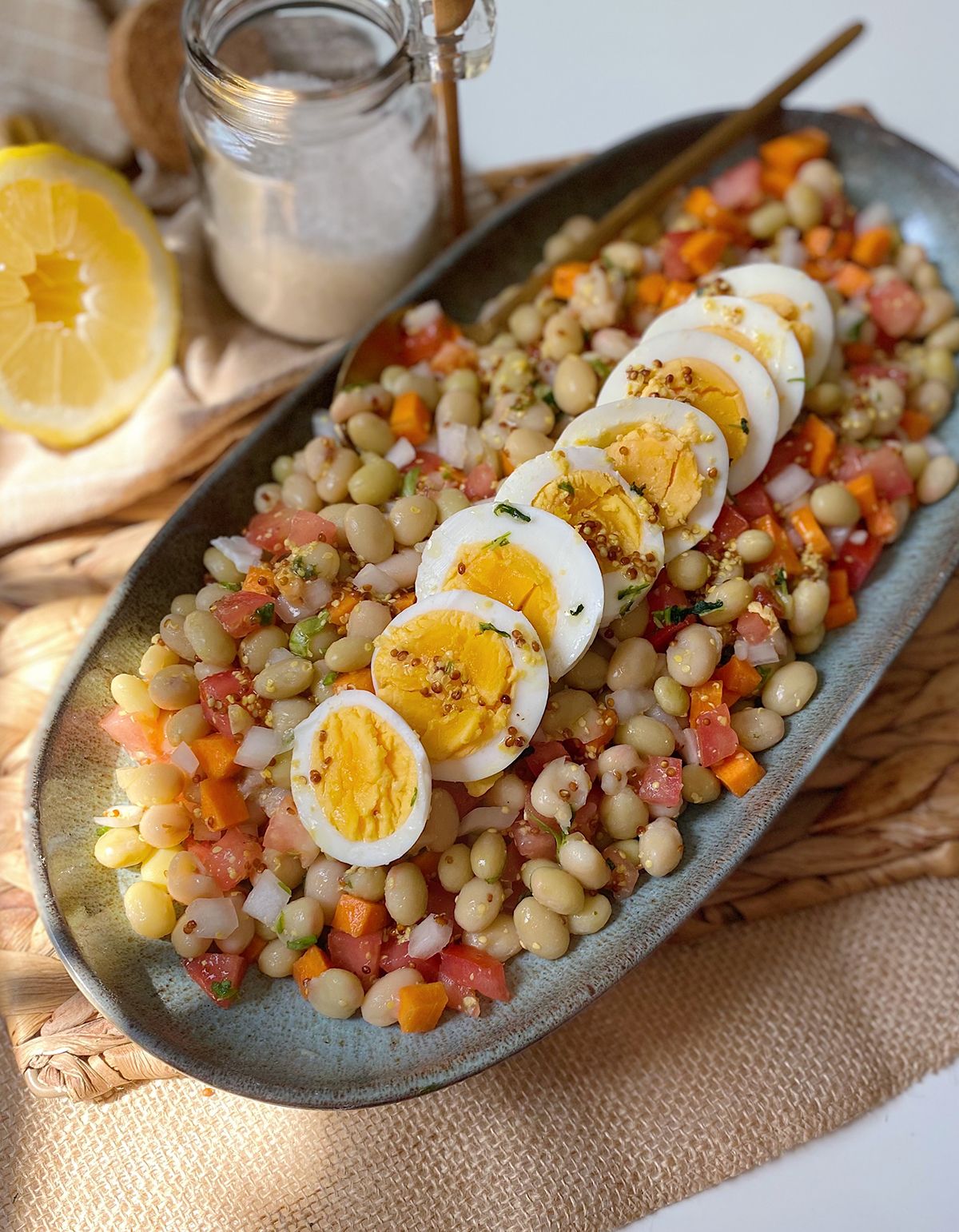 Ensalada de pochas Ensalada de pochas