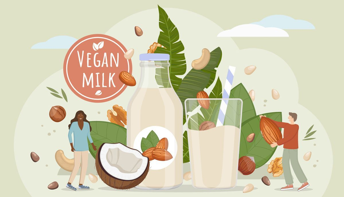 Leche vegetal vs leche de vaca Leche vegetal vs leche de vaca