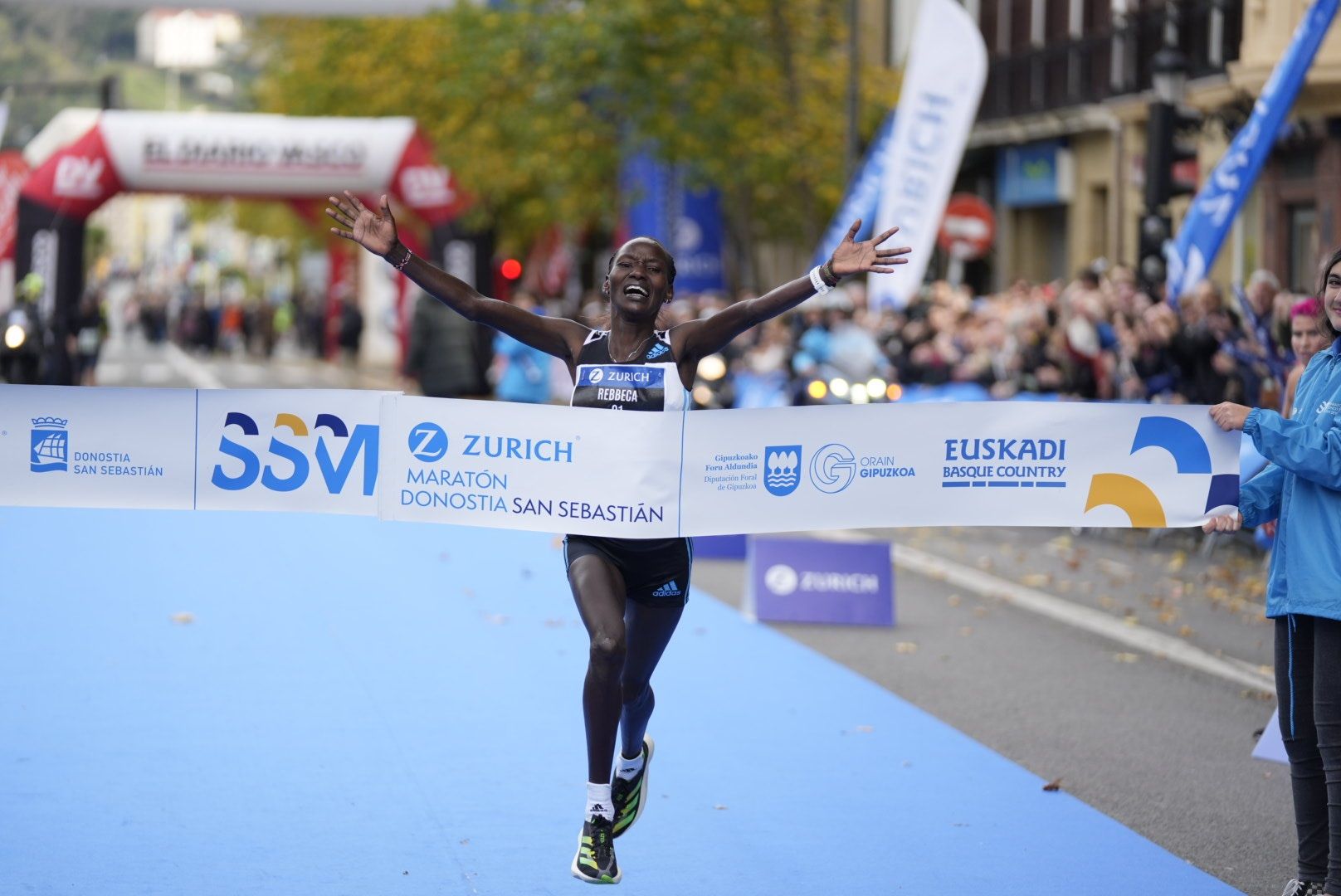 Rebecca Sirwanei, estrella de la Zurich Maratón San Sebastián 2022