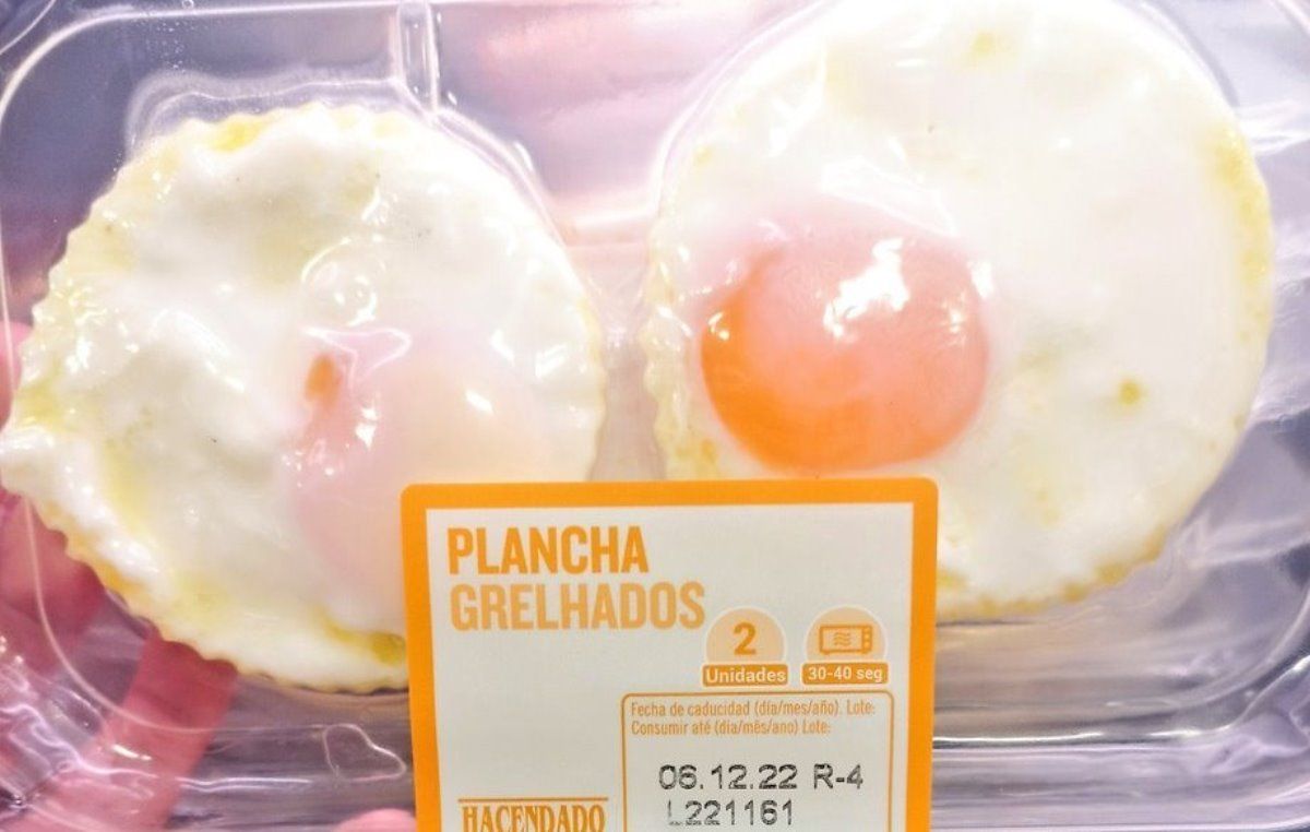 Los "polémicos" huevos fritos de Mercadona