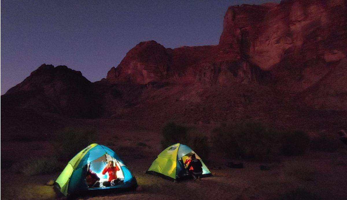 Jebel Rum Campamento Base Reto Pelayo
