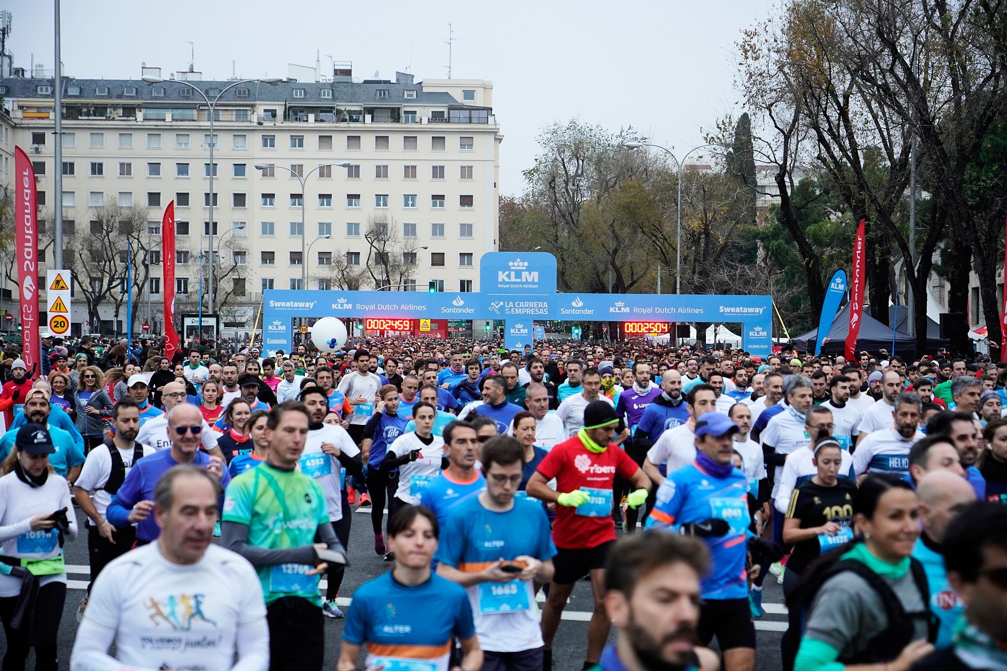 Salida de la Carrera de las Empresas de Madrid 2022