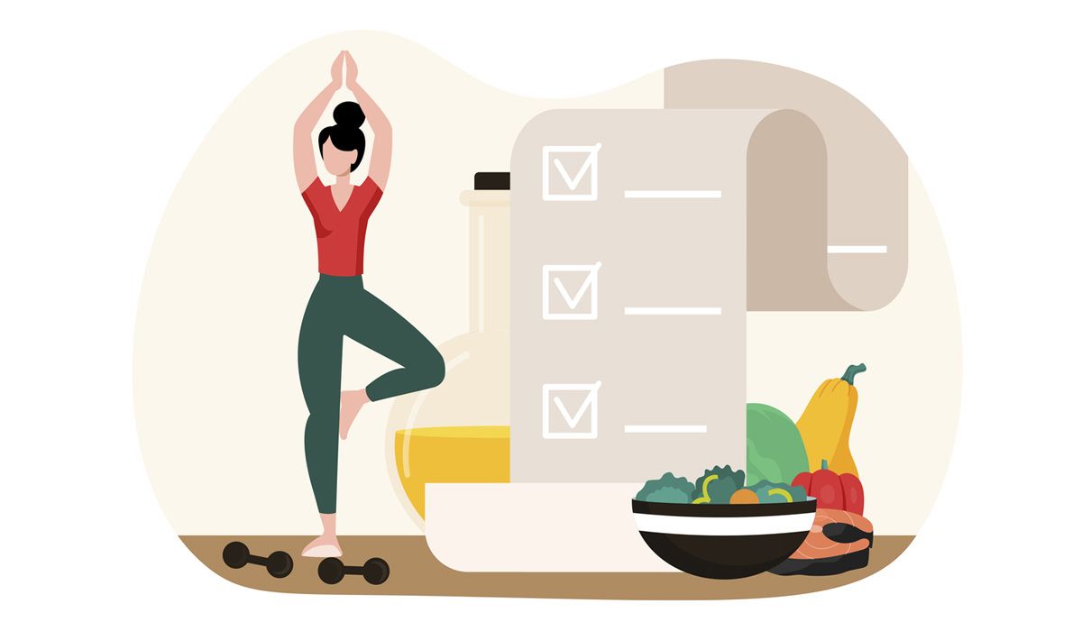 Ejercicios de yoga para mantenerte sano ante los excesos de la Navidad