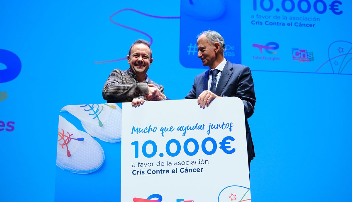 TotalEnergies recoge más de 10.000 metros de cordones en la Carrera de la Mujer 2022