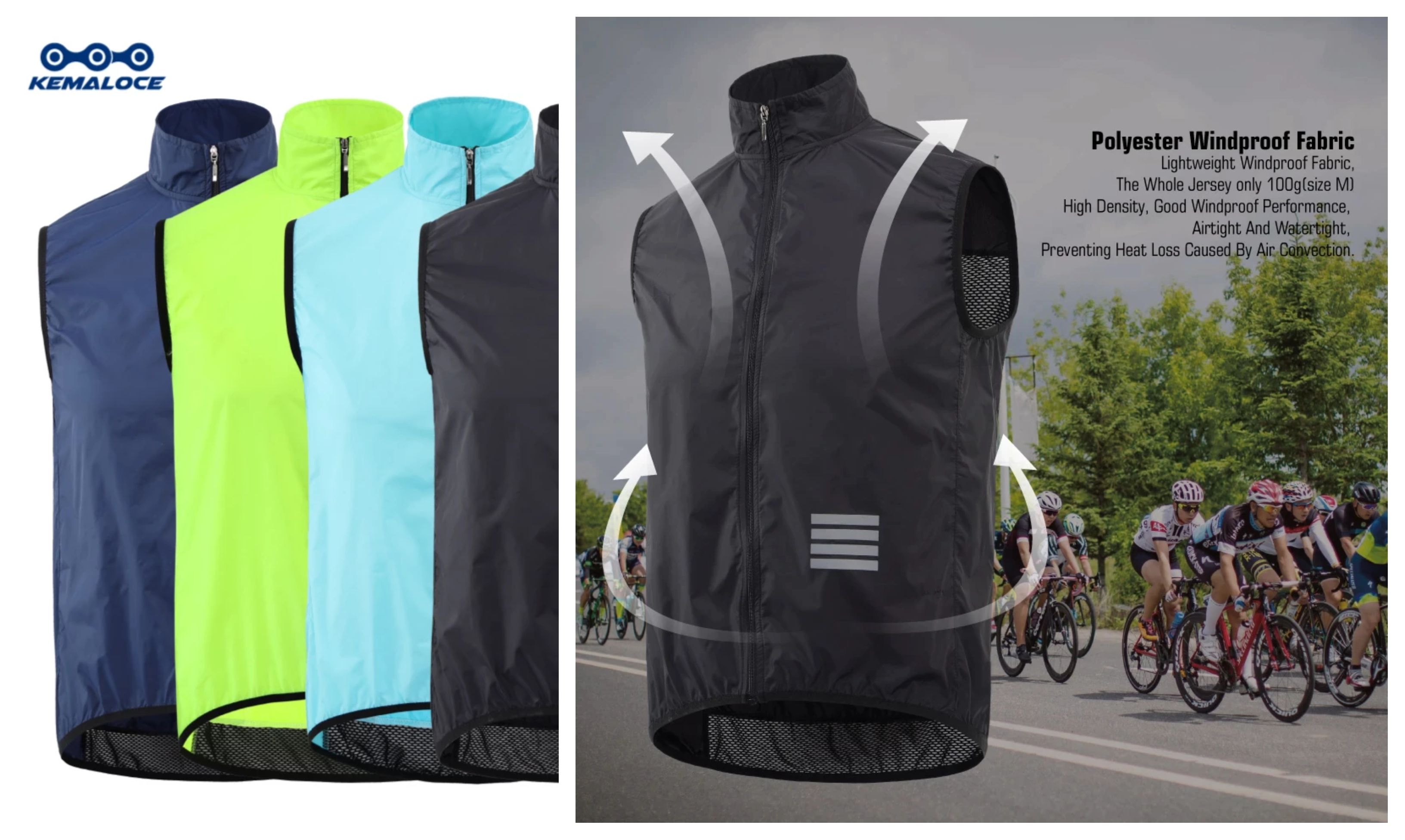 El chaleco de ciclismoque triunfa en Aliexpress ahora a precio de locos