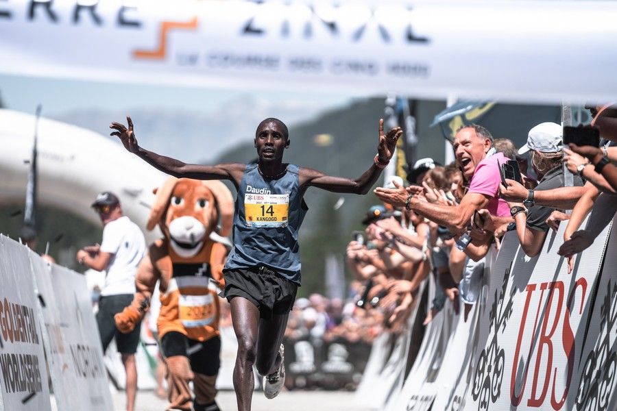 Mark Kangogo, el atleta suspendido por un positivo en Sierre Zinal. JORDI SARAGOSSA. Mark Kangogo, el atleta suspendido por un positivo en Sierre Zinal. JORDI SARAGOSSA.