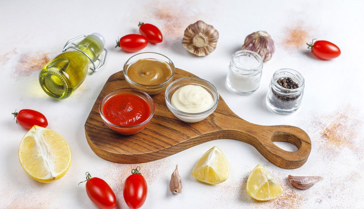 Recetas de salsas Fitness de ketchup, mostaza y mayonesa Recetas de salsas Fitness de ketchup, mostaza y mayonesa