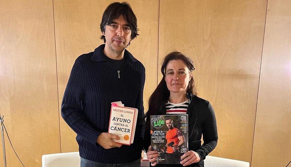 Entrevista a Valter Longo por Yolanda Vázquez Mazariego, Sport Life