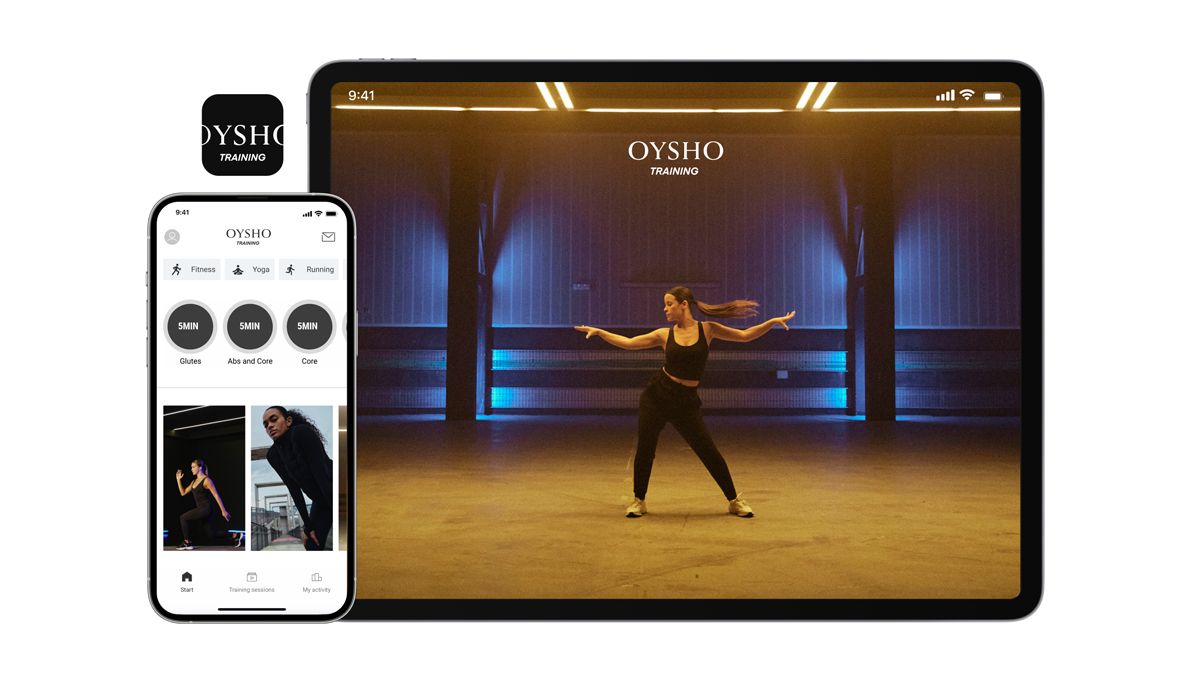Oysho Training, Free Sports App, Back to Sport