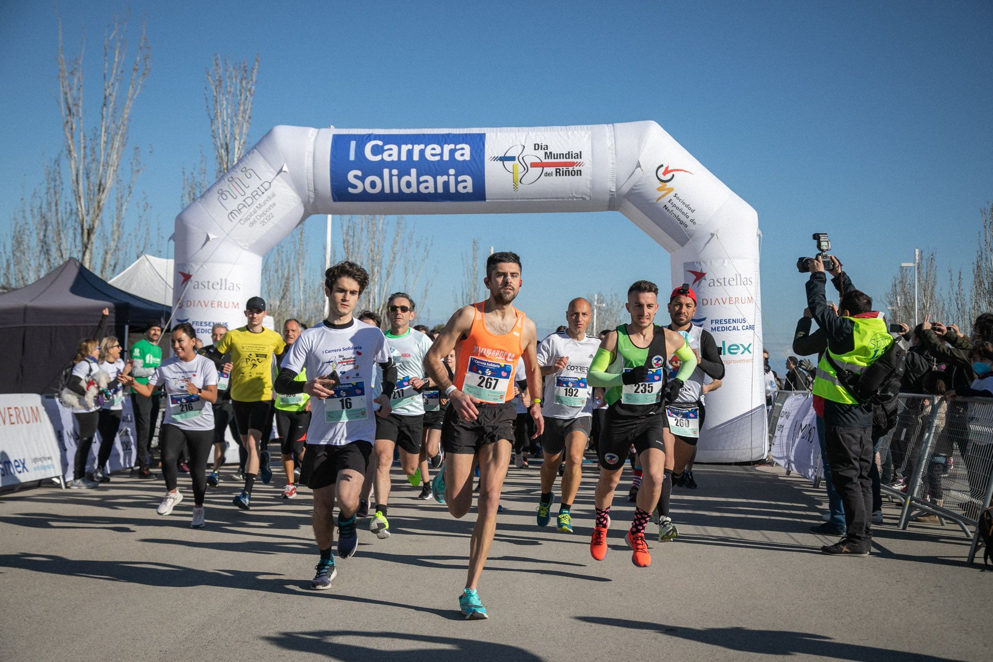 Salida de la última edición de la Carrera Solidaria del Día Mundial del Riñón