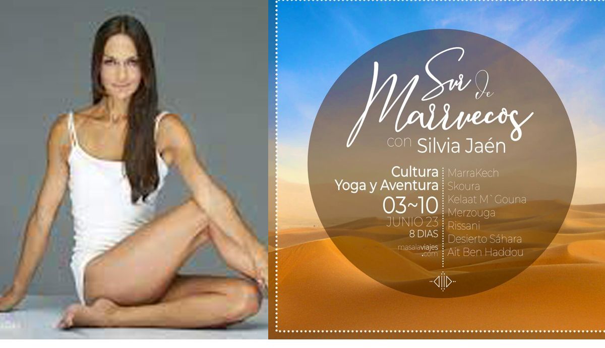 Yoga en el Sur de Marruecos con Silvia Jaen