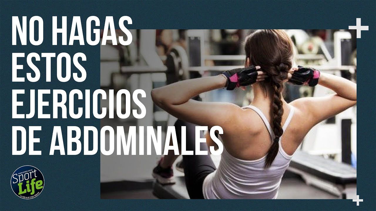 Los ejercicios de abdominales que debes dejar de hacer