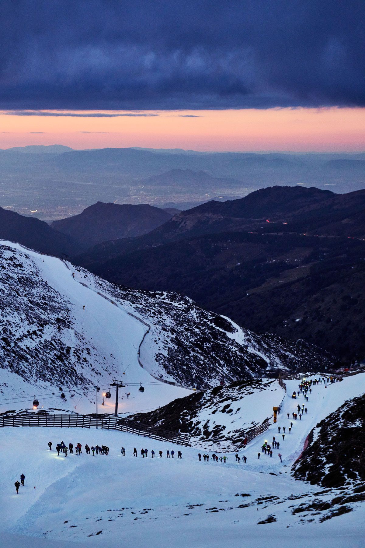 Snow Running Sierra Nevada 2023 ©Niccolo Guasti