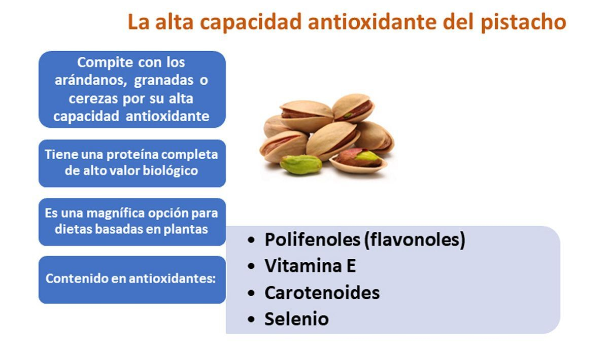 Pistachos, alimentos ricos en antioxidantes Pistachos, alimentos ricos en antioxidantes