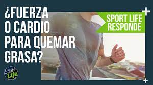 ¿Fuerza o cardio para quemar grasa?