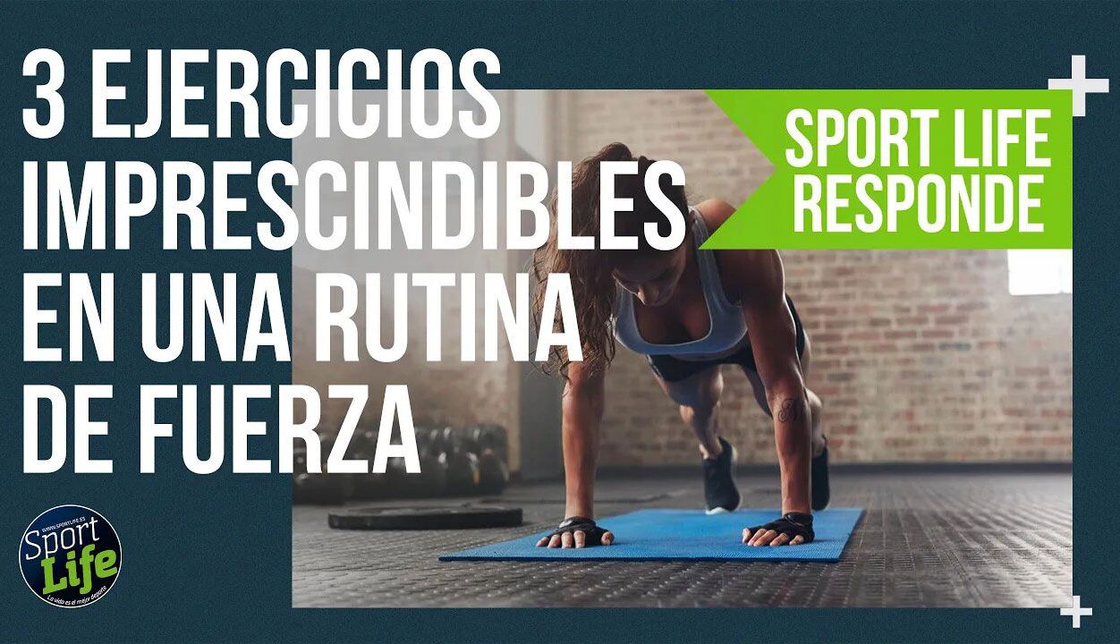 Los 3 ejercicios imprescindibles en una rutina de fuerza