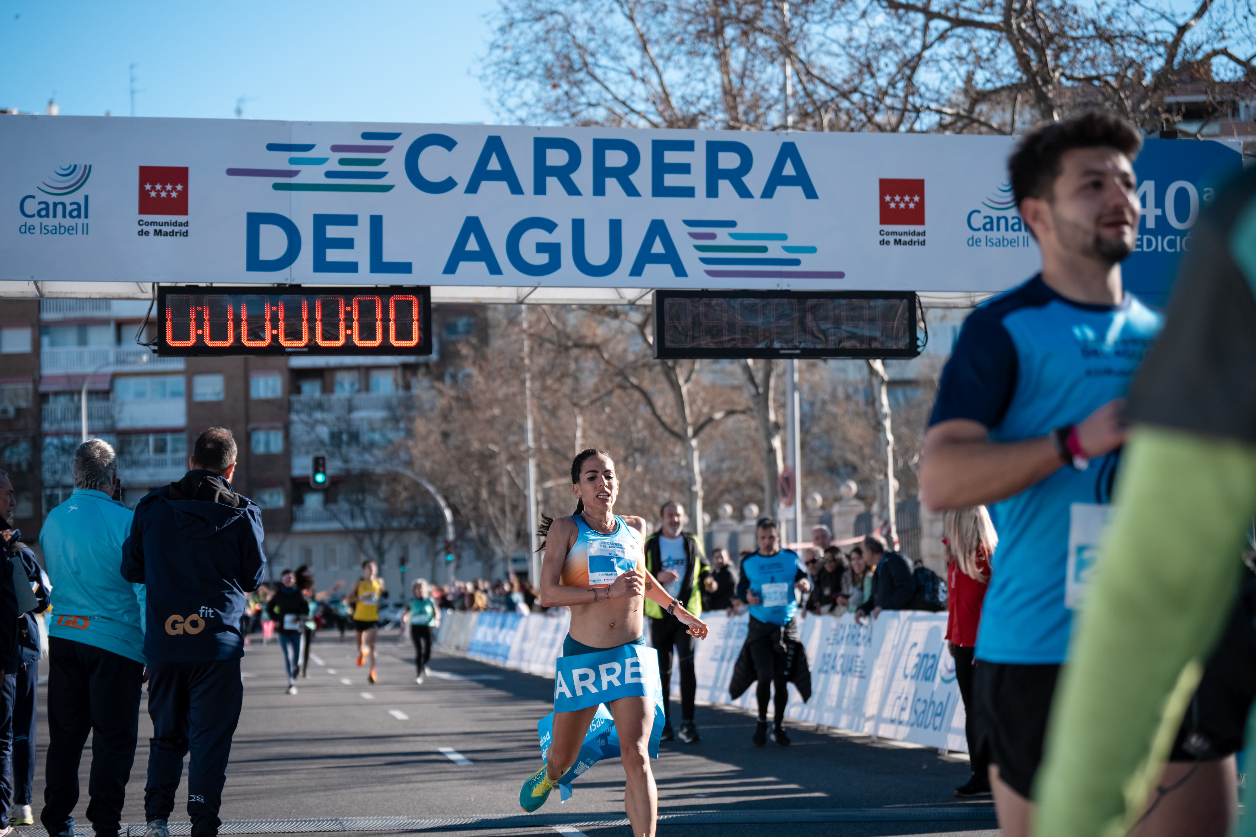 Lidia Campo, ganadora de los 10 kilómetros Lidia Campo, ganadora de los 10 kilómetros