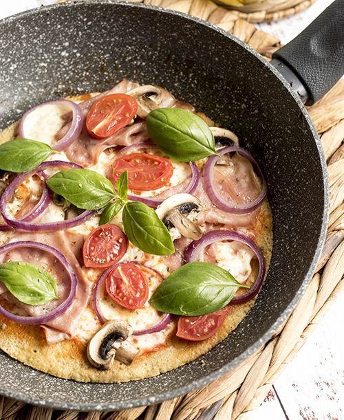 pizza en sarten pizza en sarten