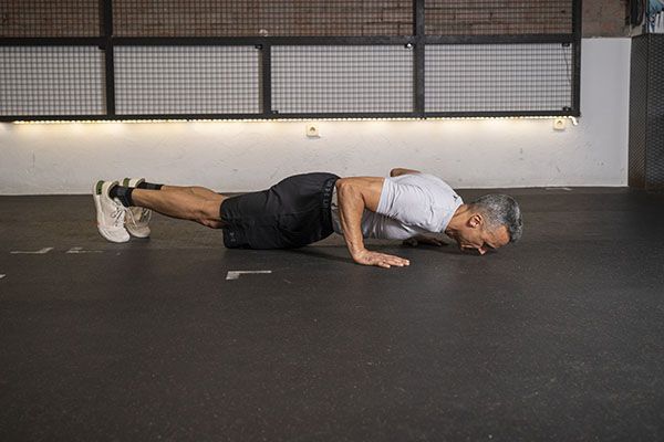 La técnica correcta en la ejecución del push up