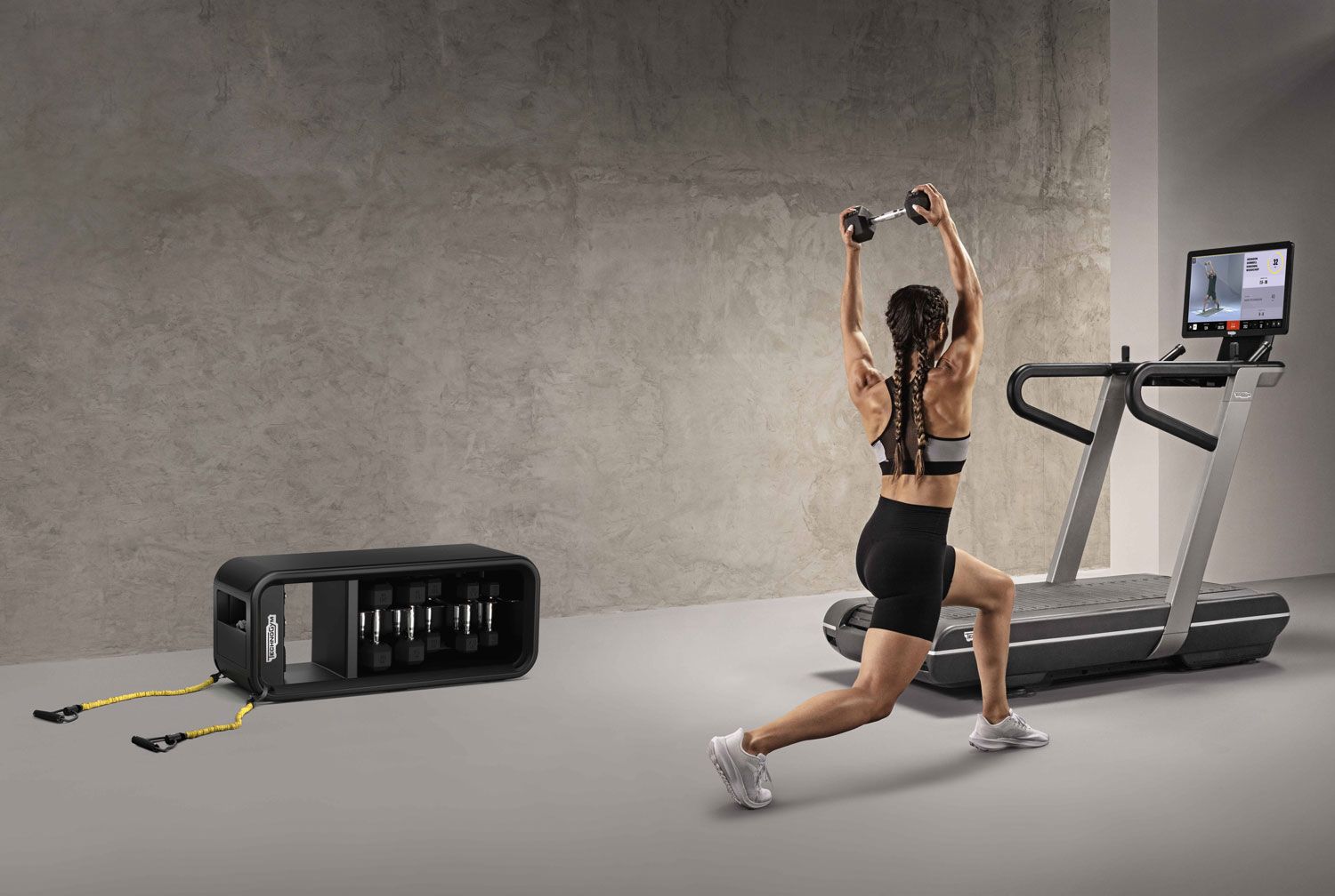TechnogymRun en modo Bootcamp te invita a hacer ejercicios fuera de la cinta TechnogymRun en modo Bootcamp te invita a hacer ejercicios fuera de la cinta