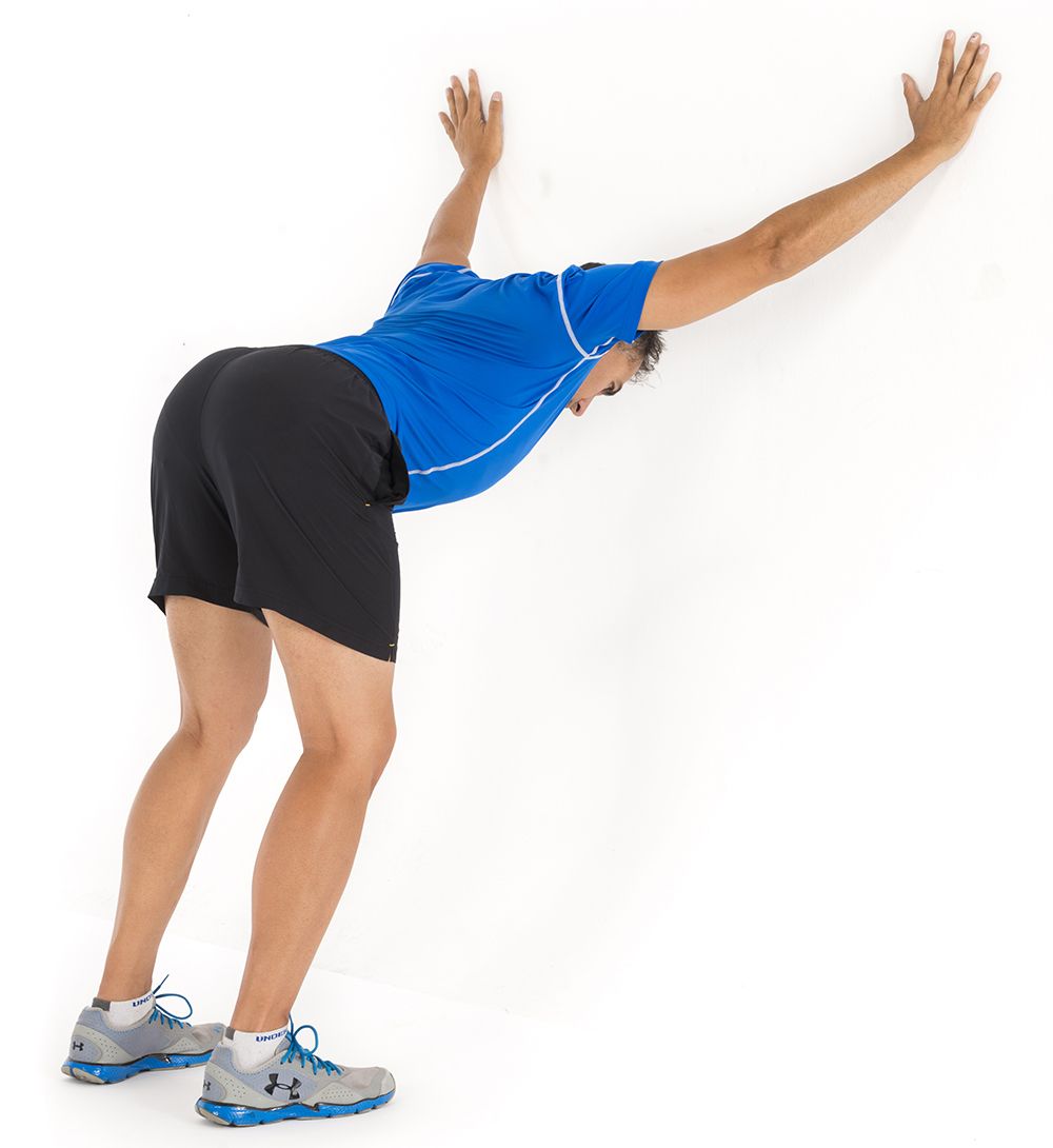 Con apoyo amplio sobre una pared inclinarse hacia abajo Con apoyo amplio sobre una pared inclinarse hacia abajo