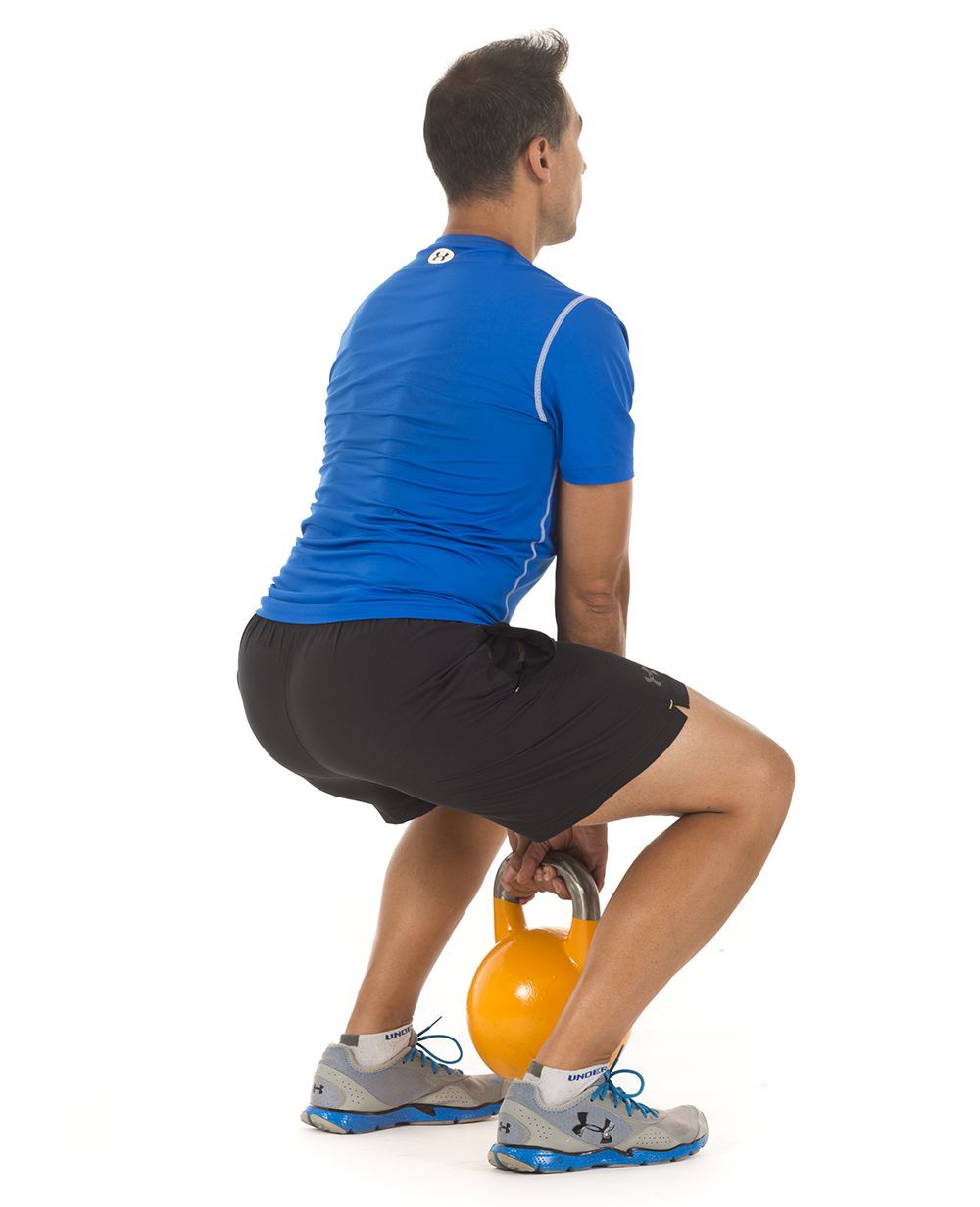 Squat rumano con carga Squat rumano con carga