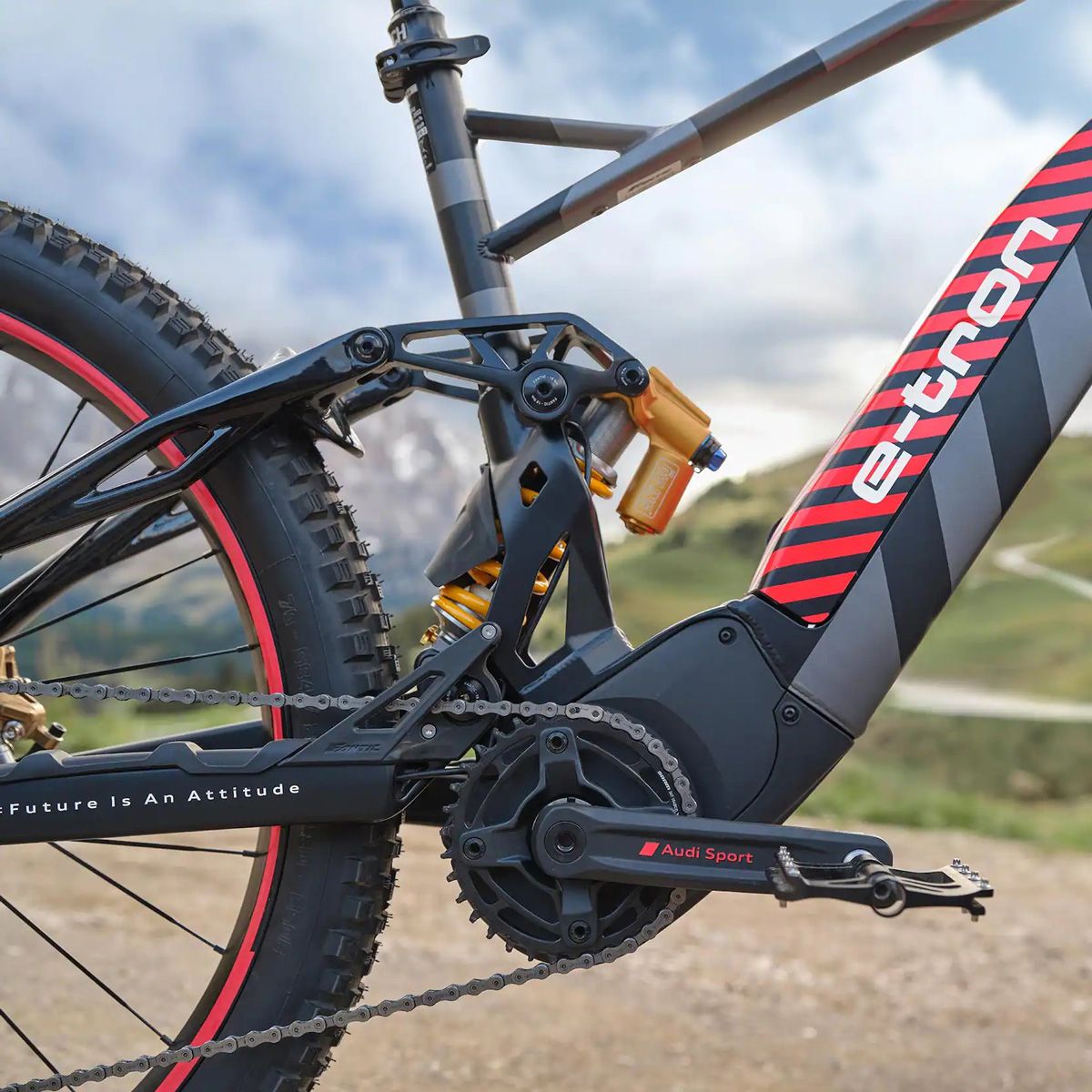 Audi electric mountainbike by Fantic Audi electric mountainbike by Fantic