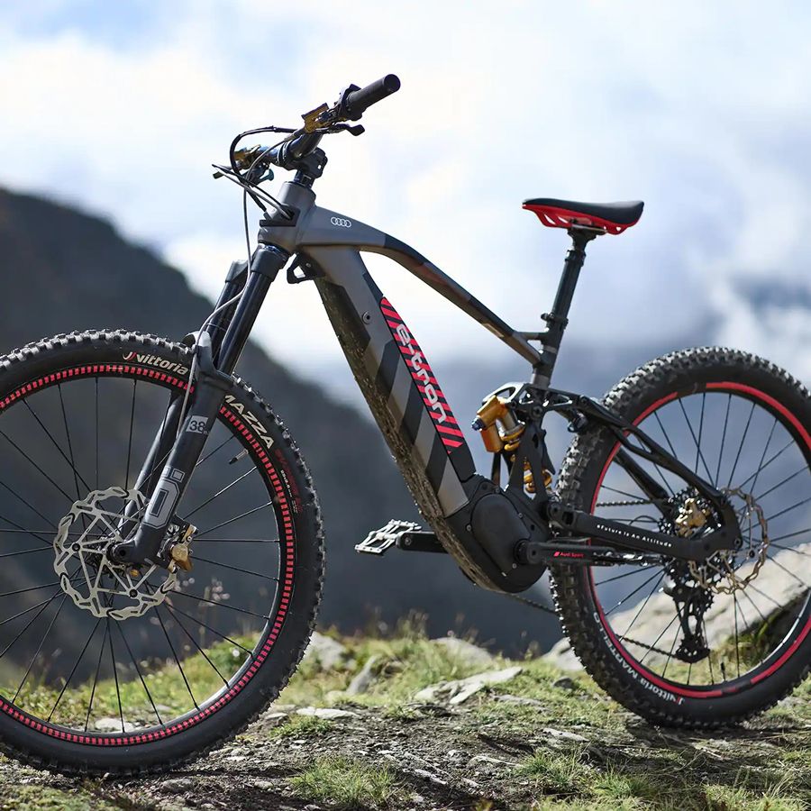 Audi electric mountainbike by Fantic Audi electric mountainbike by Fantic