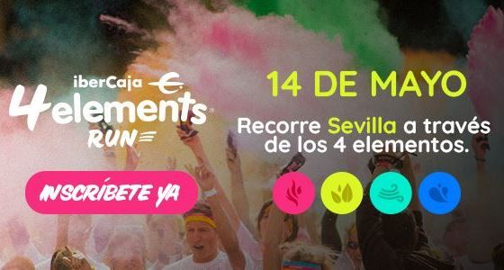 El 14 de mayo Sevilla estrena la nueva 4 Elements Run