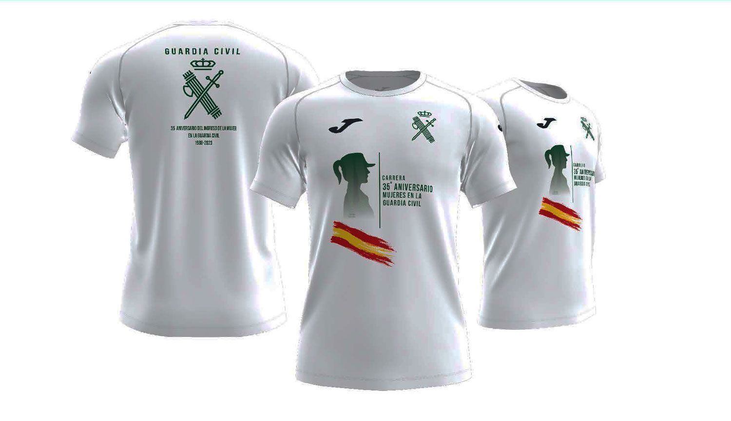 La camiseta de la Carrera de la Guardia Civil en Madrid
