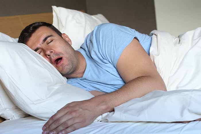 Dormir con la boca abierta, problemas de sueño Dormir con la boca abierta, problemas de sueño