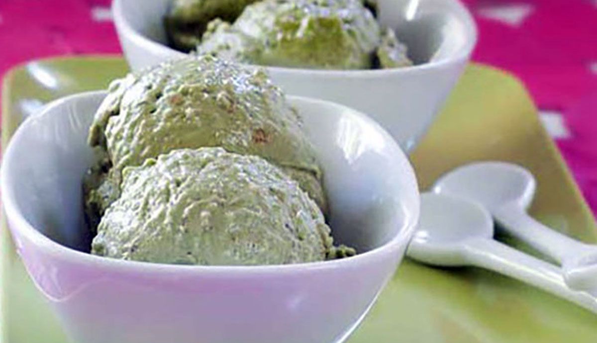 Helado pistacho gluten free de Carol Kicinski Helado pistacho gluten free de Carol Kicinski