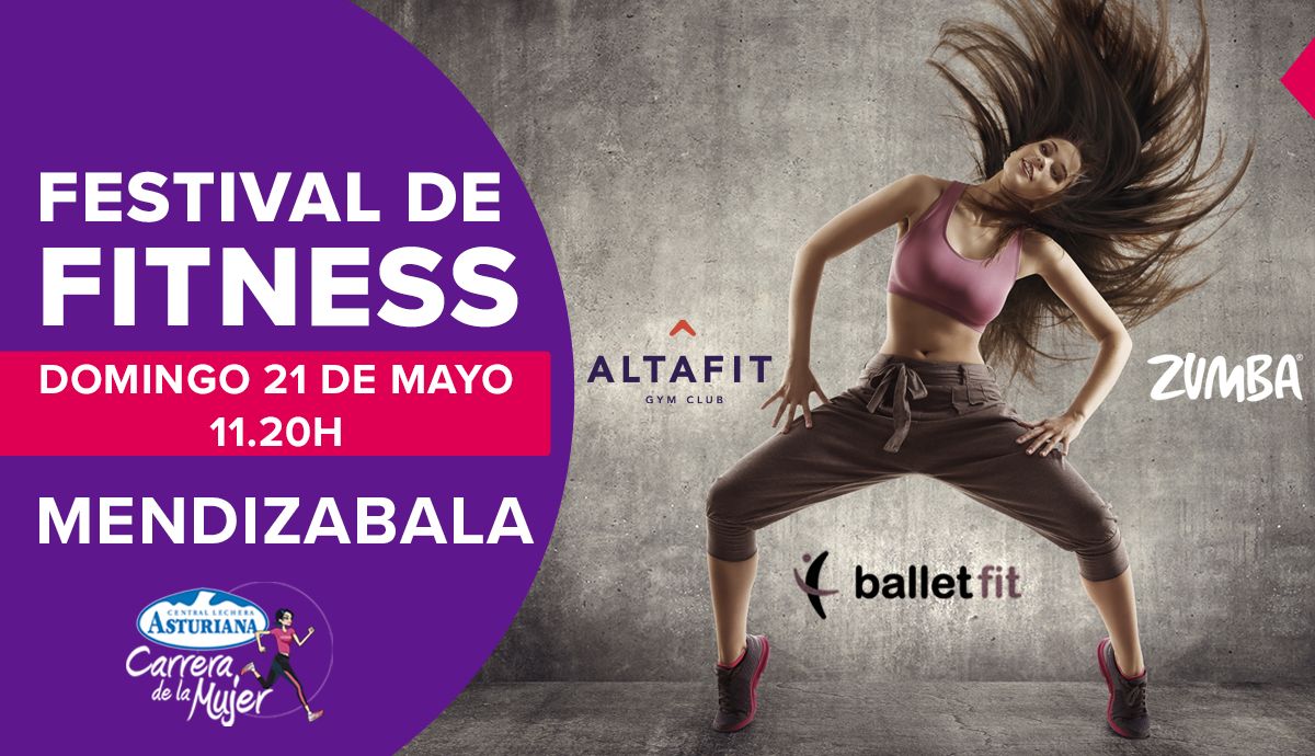 ¡Baila en Vitoria con el festival de Aeróbic y Fitness de la Carrera de la Mujer!