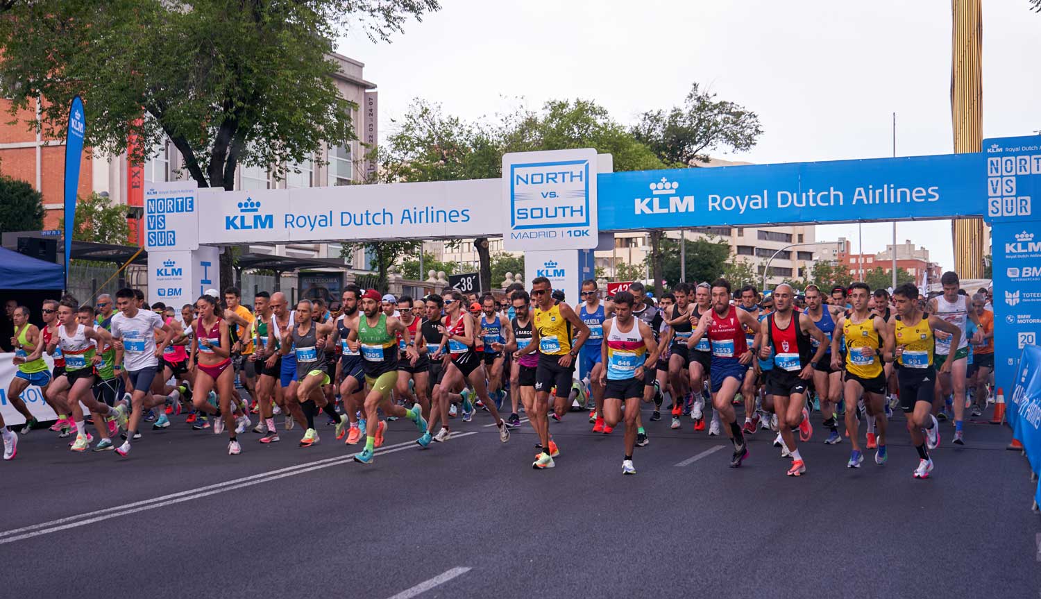 Elige bando y lánzate a por tu mejor marca en un 10K, vuelve la KLM Norte vs Sur.